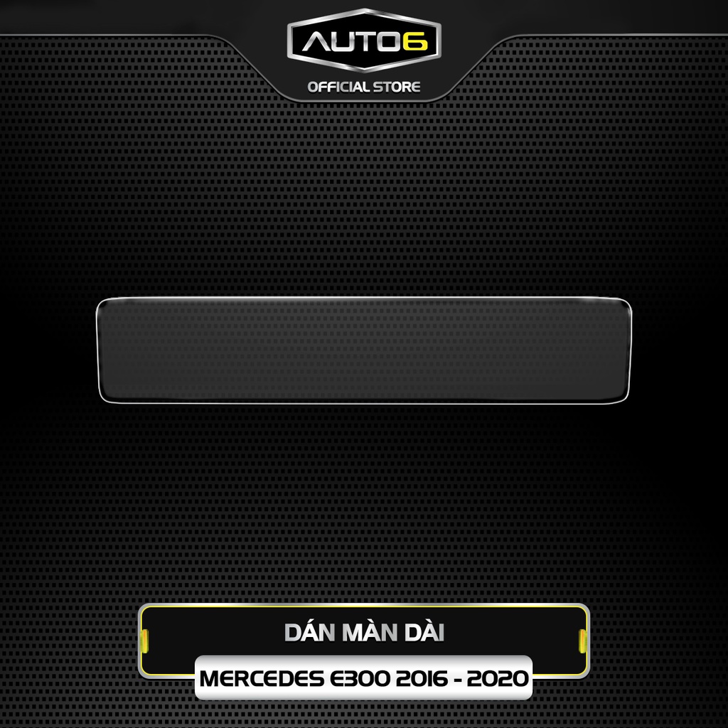 Bộ 2 chi tiết Film PPF trong suốt dán xe MERCEDES E300 2016-2020 chống xước bảo vệ nội thất ô tô - AUTO6