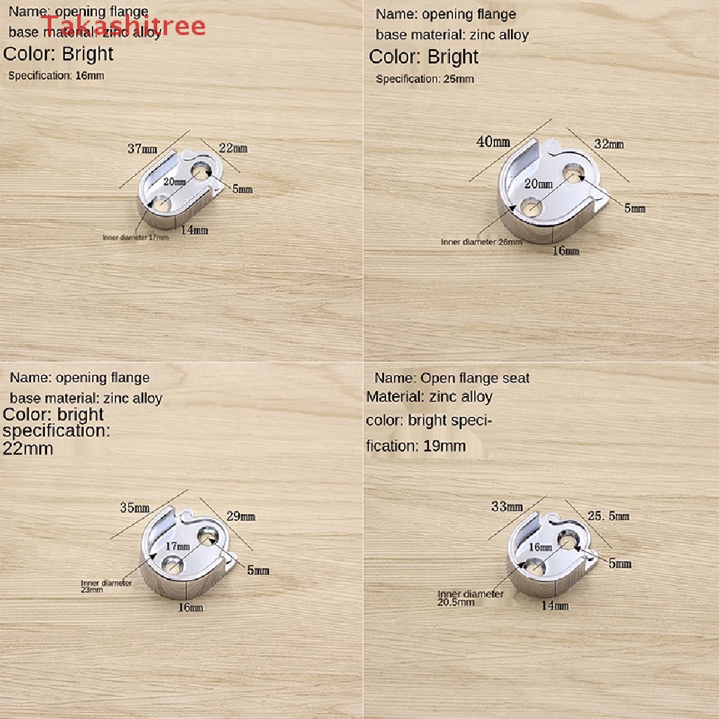 Aluminum Decorative Malleable Iron Floor Wall Flange Flange Piece Hardware Tool Fitgs