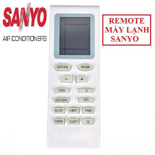 Remote máy lạnh Sanyo - hàng loại tốt