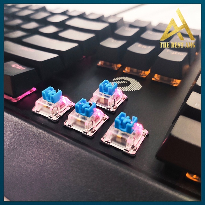 Bàn Phím Cơ Gaming Keycap Xuyên Led Đổi Màu DAREU EK145 Bàn Phím Máy Tính Laptop Có Dây Keyboard Chơi Game