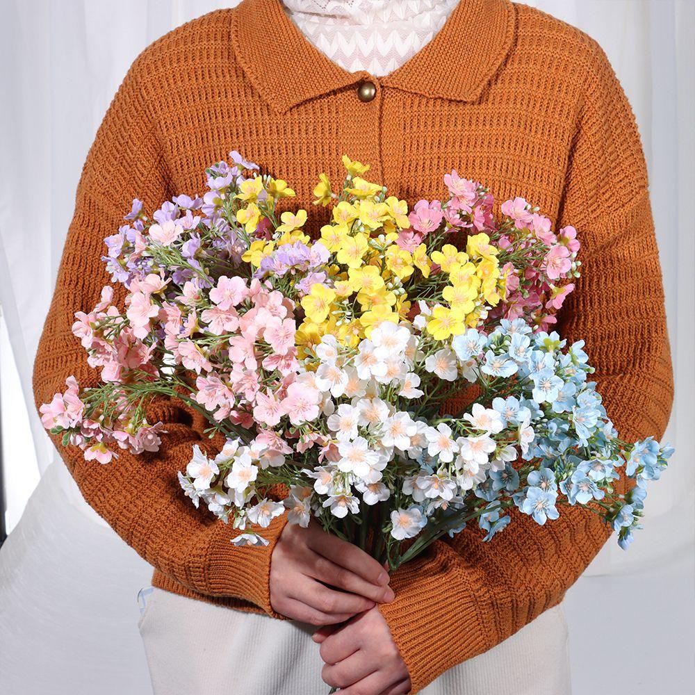 KUNHEV Hoa Mẫu Đơn Giả Bằng Nhựa Trang Trí Nhà Cửa / Tiệc Cưới DIY