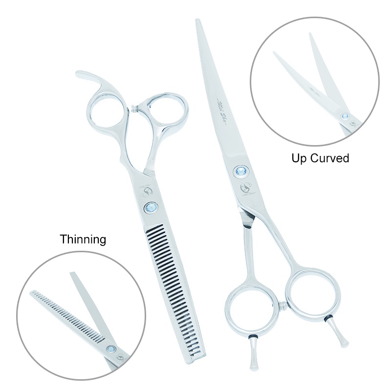 Kéo tỉa lông thú cưng Meisha 7.0 inch bằng thép B0013A