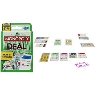 Monopoly Deal – Card Game, Giáo giục trí tuệ, gắn kết gia đình và bạn bè BB31-Monopoly