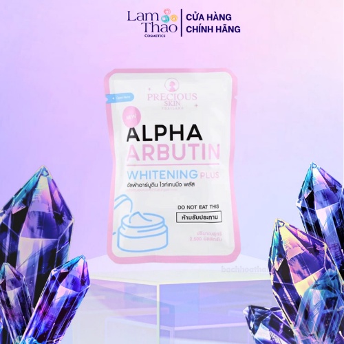 Viên Dưỡng Trắng Da Alpha Arbutin Whitening Plus Precious Skin Thailand Mẫu Mới ( Lưu ý : Sản Phẩm Dùng Ngoài Da - Không