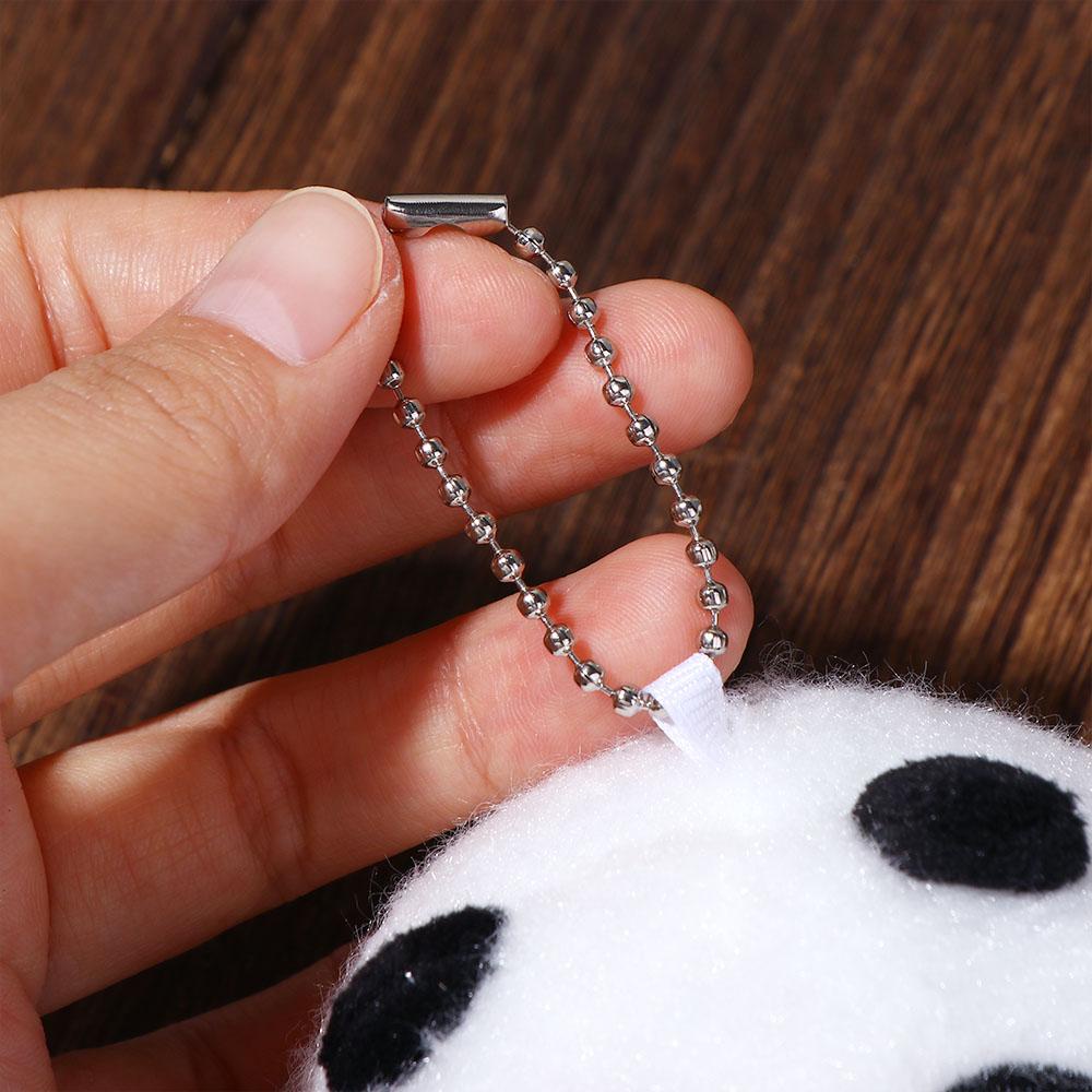 Móc Khóa Gấu Trúc Nhồi Bông 10cm Đáng Yêu