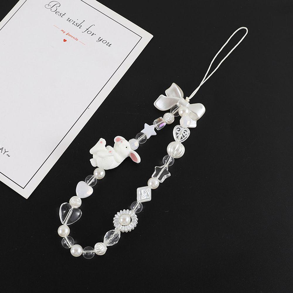 Ốp Điện Thoại Họa Tiết Hoạt Hình Gắn Dây Đeo Cổ Tay Làm Vòng Đỡ Và Dây Treo Xỏ Hạt