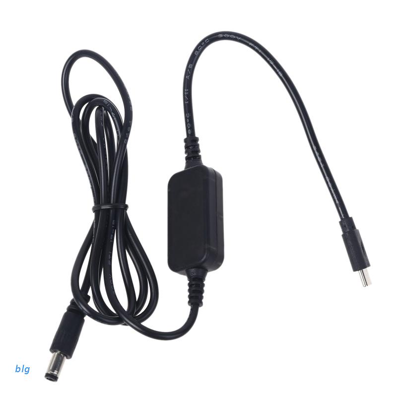 Dây Cáp Nguồn Usb C Pd Type C Sang 12v 20v 5.5x2.1mm Cho Bộ Định Tuyến Wifi Đèn Led Cctv