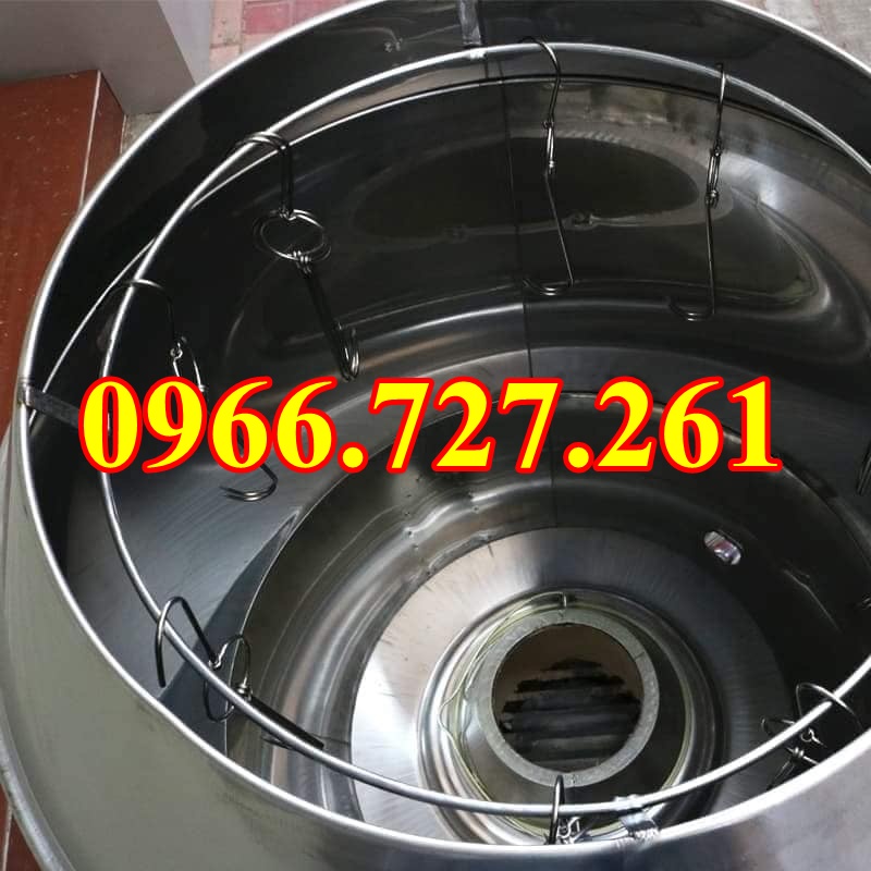 Lu nướng , quay hà vịt , heo giá rẻ inox cách nhiệt 3 lớp có đồng hồ đo nhiệt