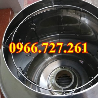 Lu nướng , quay hà vịt , heo giá rẻ inox cách nhiệt 3 lớp có đồng hồ đo nhiệt