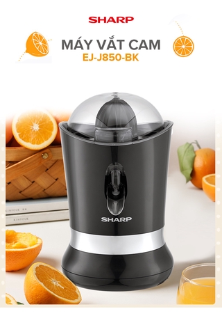 Máy Vắt Cam SHARP EJ-J850-BK