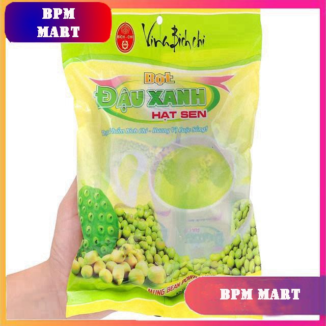 Bột đậu xanh hạt sen Bích Chi bịch 350g| SỮA ĂN SÁNG| BÁNH ĂN SÁNG| BÁNH | BỘT DINH DƯỠNG - BPMart - BPM Mart