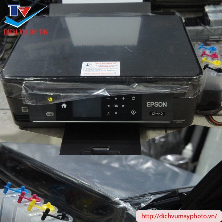 Máy in phun màu Epson XP-440 đa năng có in wifi bền đẹp