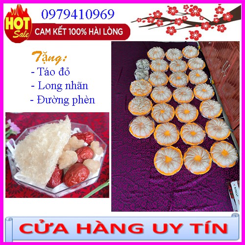 Tổ Yến Sào Tinh Chế 5gr/tổ Sợi Sơ Mướp tặng kèm táo đỏ, đường phèn, hạt chia- Yến Vụn Tinh Chế kết tổ- Yến Sào Tinh Chế