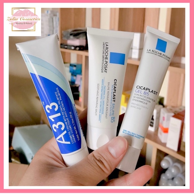 COMBO Kem Laroche Posay B5 và Kem Retinol A313