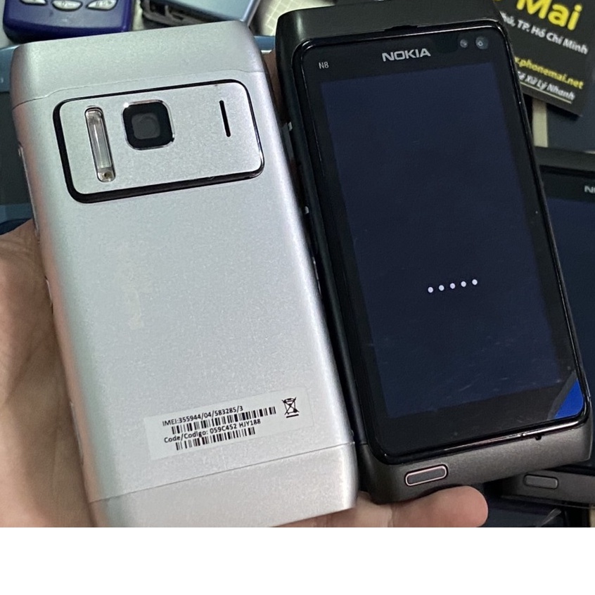 Điện Thoại Nokia N8 Cảm Ứng Bộ Nhớ 16G WiFi 3G Chính Hãng Loa To, Sóng Khẻo - Bảo Hành 6 Tháng