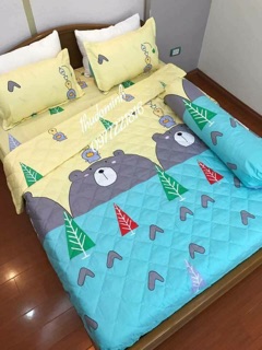 Chân ga gối poly cotton