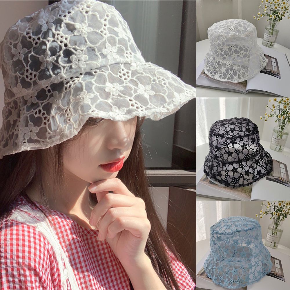 Nón bucket họa tiết hoa thời trang Hàn Quốc