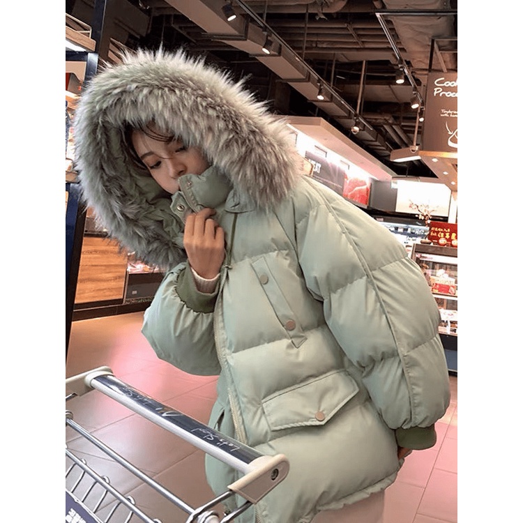 ÁO PHAO NỮ PHAO BÁNH MÌ CHẤT LIỆU CAO CẤP ĐẸP Y HÌNH BAO ẤM ÁP MÙA ĐÔNG