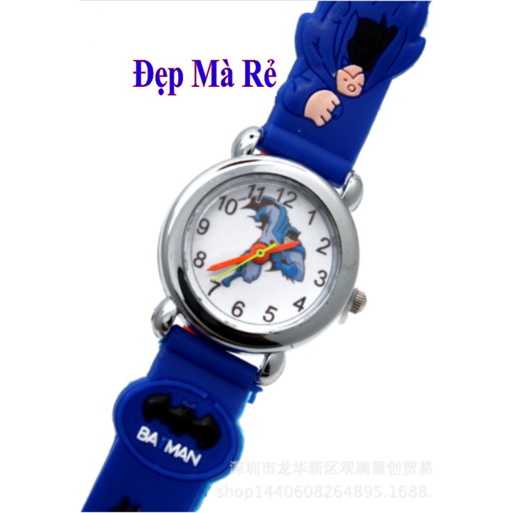 Đồng hồ trẻ em họa tiết Batman (Màu ngẫu nhiên) | BigBuy360 - bigbuy360.vn