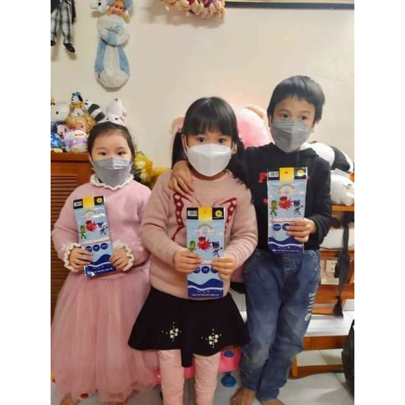 Landmask Kid Em Bé KF94, 1 Túi 6 chiếc đủ 8 mầu sắc Hàng xuất khẩu loại 1 Vip