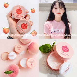 Phấn Phủ Bột Kiềm Dầu Skinfood Peach Cotton Multi Finish Powder