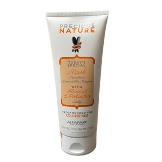 Mặt nạ dưỡng cho tóc nhuộm Alfaparf Milano Precious Nature Almond & Pistachio Mask 200ml ( Colored Hair )