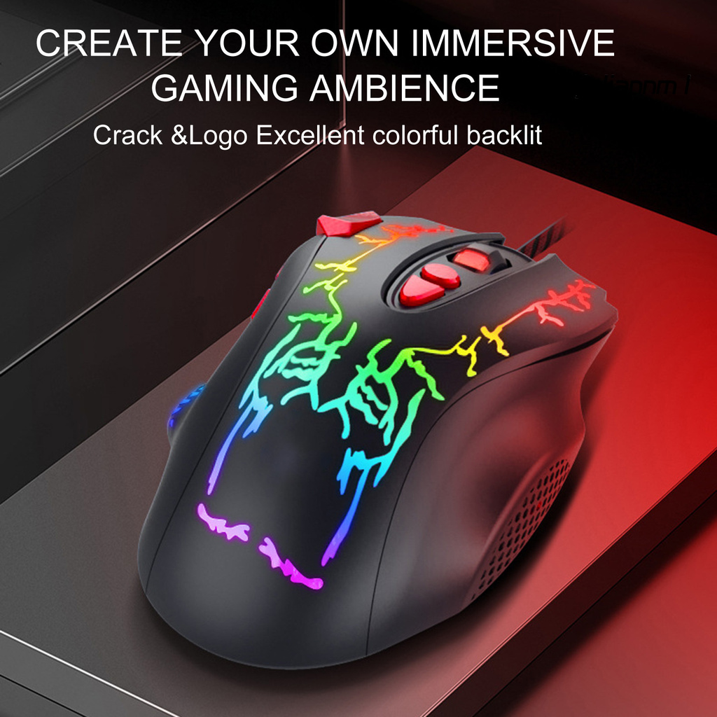 Chuột Quang Gaming Jolian G550 8-key 1000 / 1600 / 3200 / 6400dpi Rgb Có Dây | BigBuy360 - bigbuy360.vn