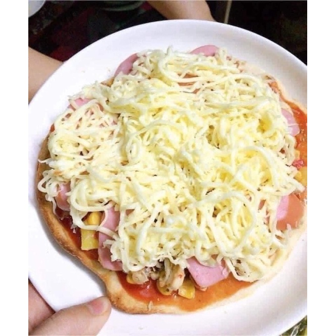 Phô mai bào sợi Mozzarella Kiwi food 1kg- ( Giao hàng Hà Nội)