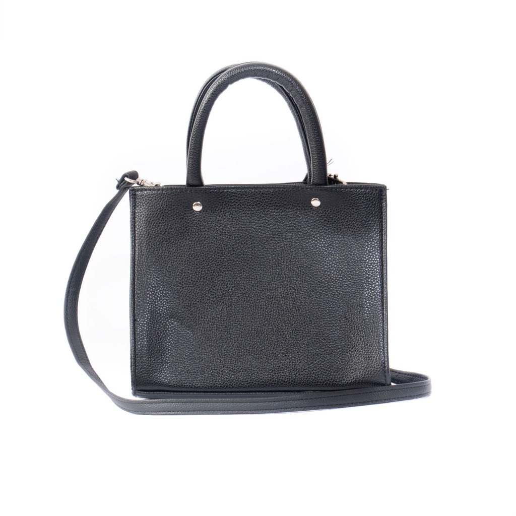 Túi xách NGAOS The Book Bag Black - Medium Size