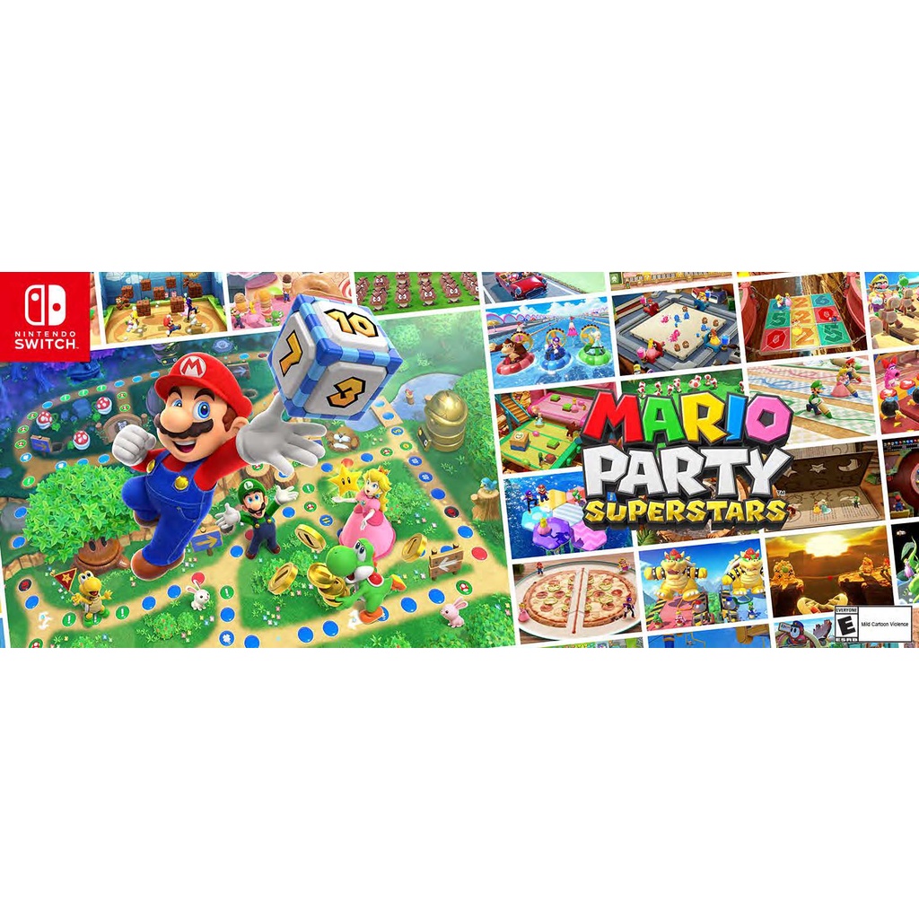 Game Nintendo Switch - Mario Party Superstars