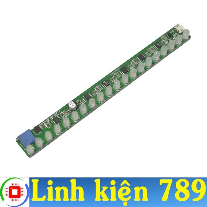 Mạch LED nháy theo nhạc V5 20 LED - Linh Kiện 789