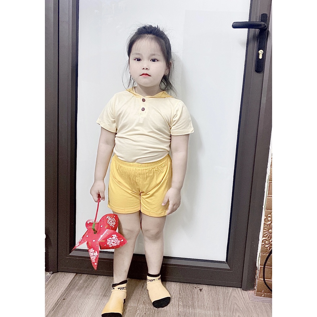 [SALE] Bộ Cộc Tay Cho Bé Trai, Bé Gái KIMCHIBABY Vải Thun Lạnh Thuỷ Thủ Mặt Trăng, Đồ Bộ Cho Bé Mặc Nhà KW3LO2201