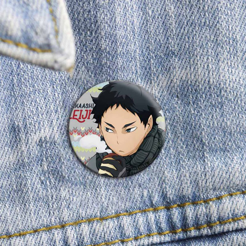 Ghim Cài Áo Hình Hoạt Hình Haikyuu