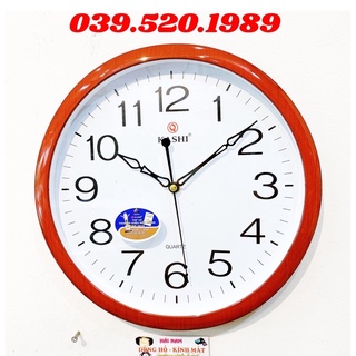 Đồng hồ treo tường kashi K81 kim trôi tặng pin panasonjc
