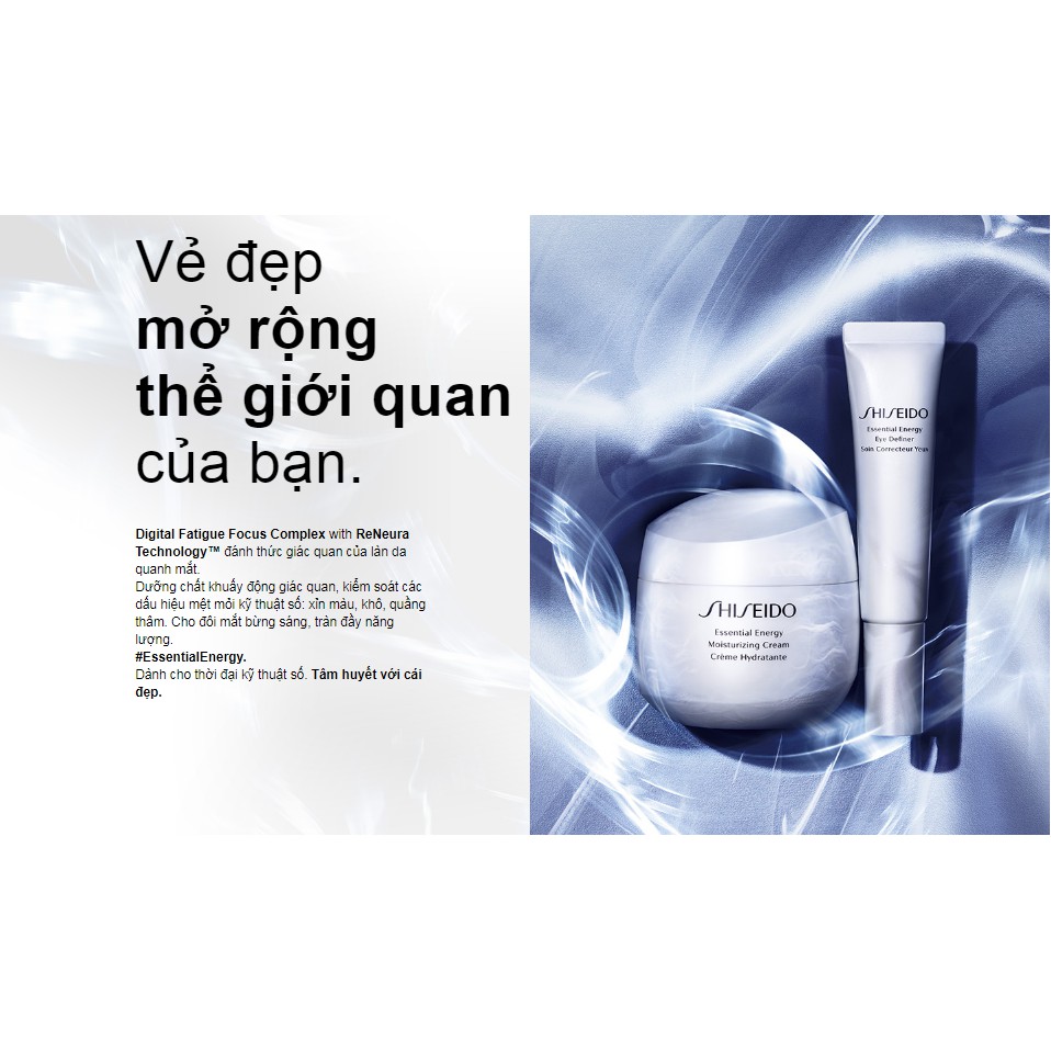 Kem dưỡng Shiseido Essential Energy Moisturizing Cream 10ml