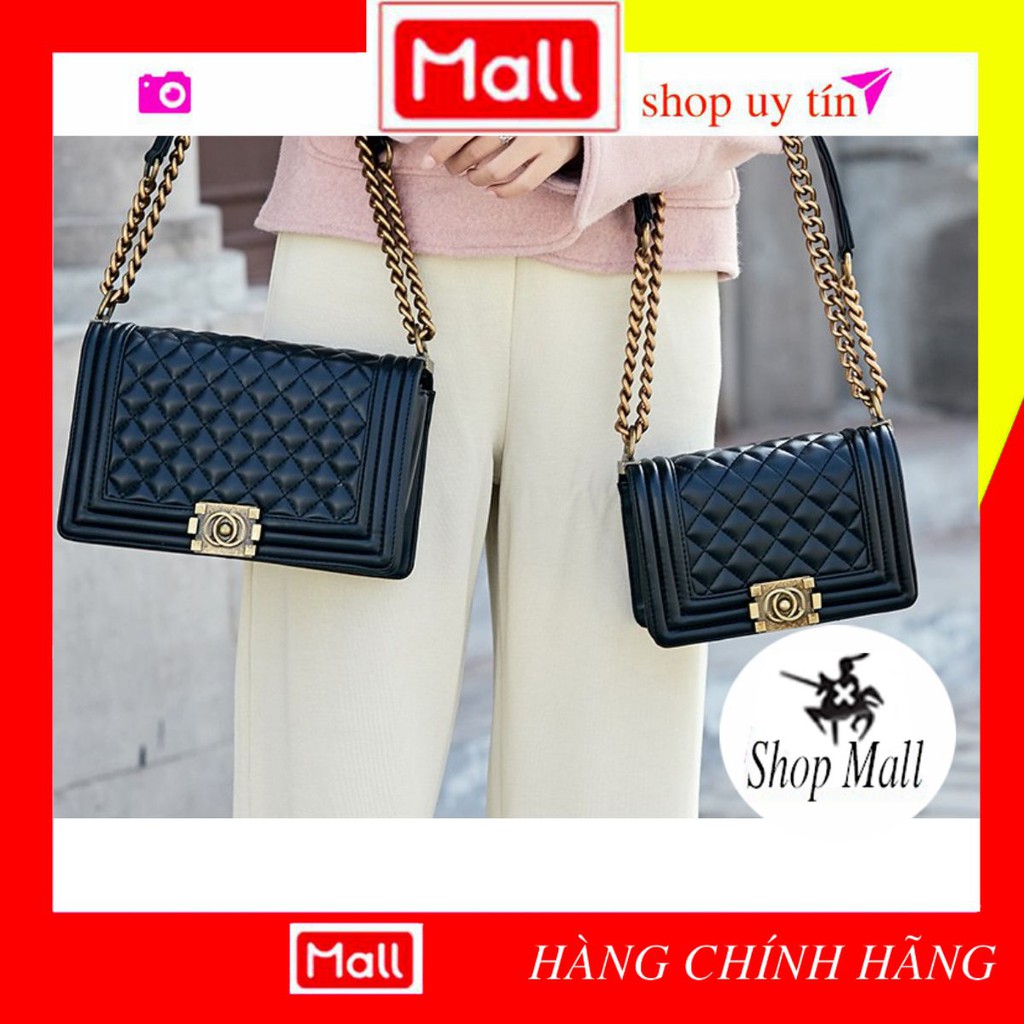 Túi Xách Nữ⚡BX 21 & 25⚡Da PU 3 Lớp ,Mềm Bền - Thiết Kế Trẻ Trung , 2 Size 21 + 25 - Màu Đen