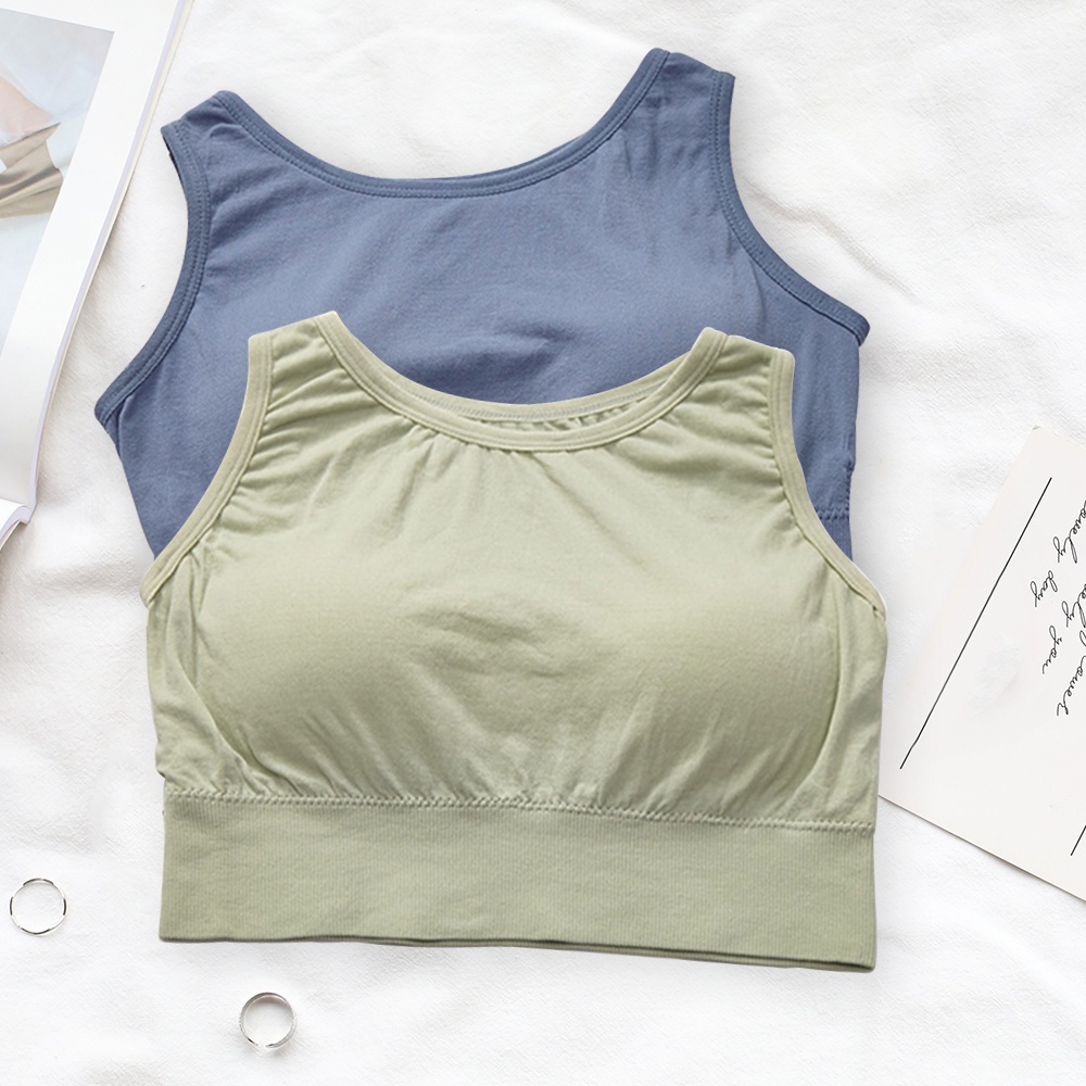 Áo Lót Thể Thao Mềm Mại Ôm Ngực Co Giãn Thoáng Khí Thời Trang Gợi Cảm Cho Nữ