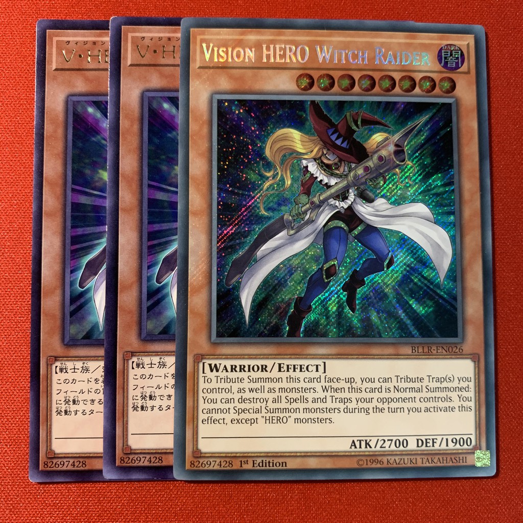 [EN-JP][Thẻ Bài Yugioh Chính Hãng] Vision Hero Witch Raider