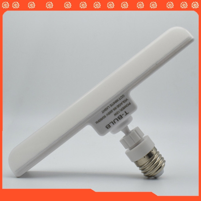 Bóng đèn LED hình chữ T màu trắng E27 85-265V tiện lợi