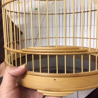 Lồng chim oanh tầu đường kính 29,5 cao 22 file phụ kiện như hình