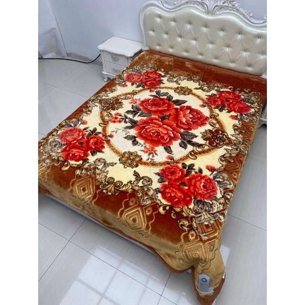 Chăn băng lông tuyết nhung Thái siêu ấm xịn xò 3kg 4kg 5kg