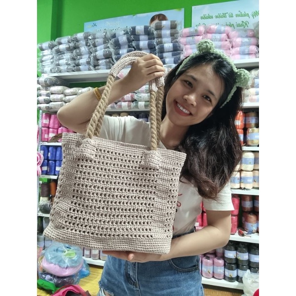Bộ Nguyên Liệu làm túi quai thừng