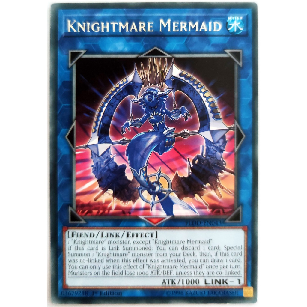 [Thẻ Yugioh] Knightmare Mermaid |EN| Rare