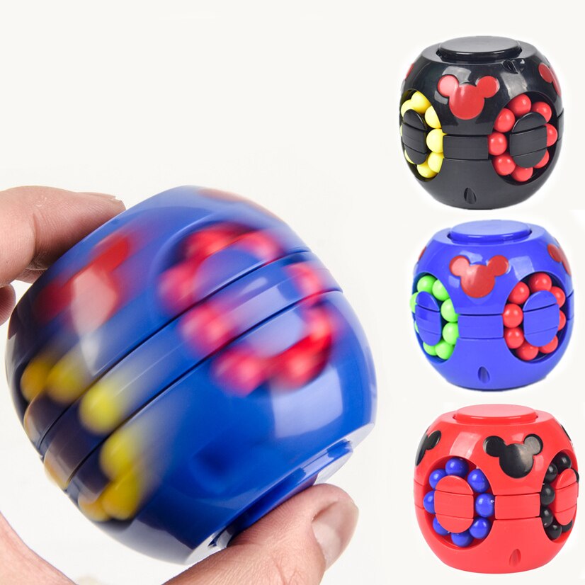 SPINNER Khối Rubik Đồ Chơi Nhiều Màu Sắc Giúp Giảm Căng Thẳng