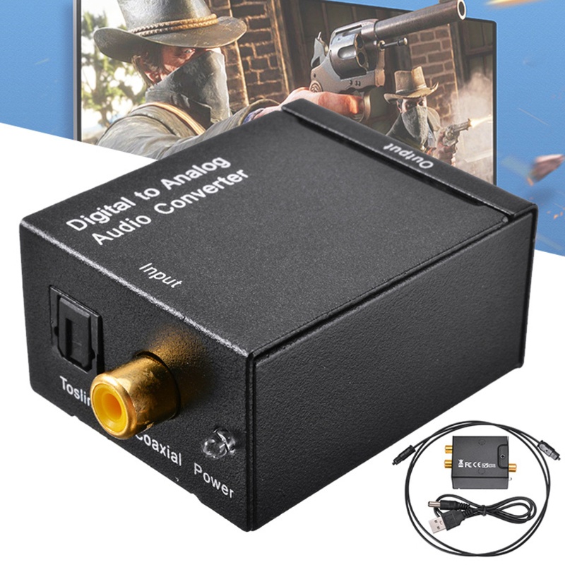 Bộ Chuyển Đổi Âm Thanh Utake Digital Sang Analog Rca R / L Spdif Atv Dac