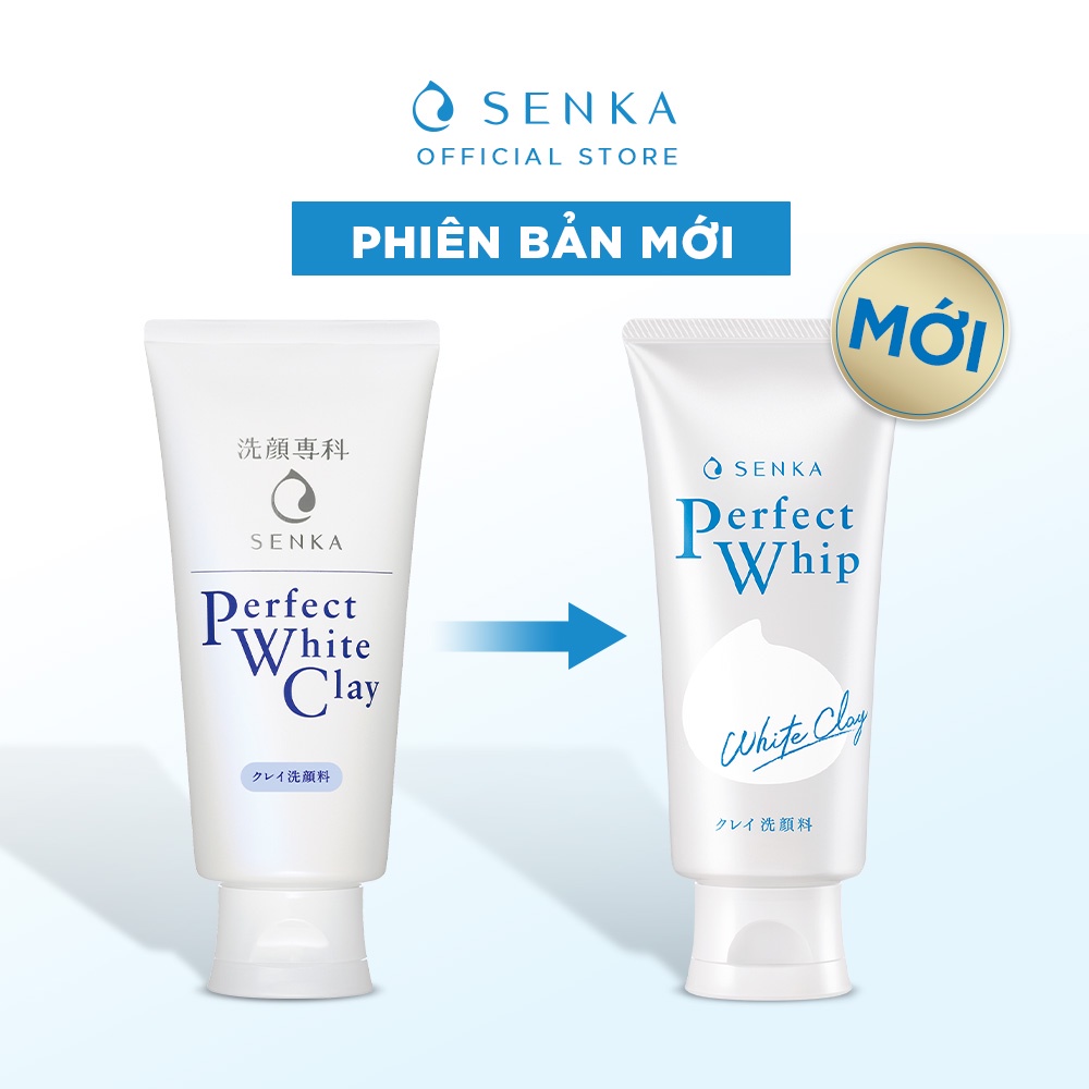 [Nội địa] Sữa rửa mặt Shiseido Senka Perfect Whip Collagen in 120g, sữa rửa mặt perfect whip xanh hồng nội địa Nhật Bản