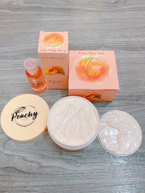 KEM DƯỠNG TRẮNG BODY ĐÀO PEACHY CREAM