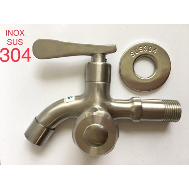 vòi củ sen lạnh inox304 có xả xô, vòi sen tắm nước lạnh, củ sen lạnh inox304, bảo hành 3 năm - CS5001