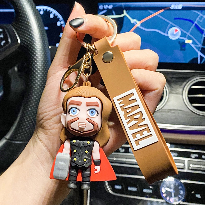 Mới Móc Chìa Khóa Hình Nhân Vật Iron Man Đáng Yêu