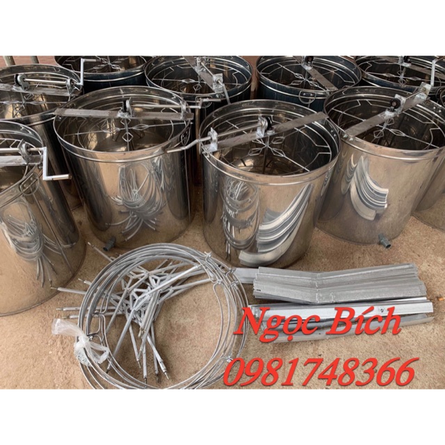 Thùng quay mật ong inox siêu bền, giá siêu yêu cho các bác đây ạ | BigBuy360 - bigbuy360.vn